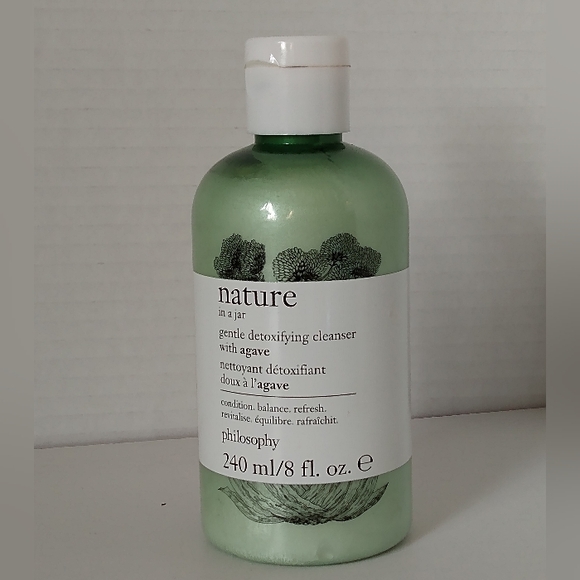 SOLD Philosophy Nature In A Jar Gentle Detoxifying Cleanser With Agave - Picture 1 of 3